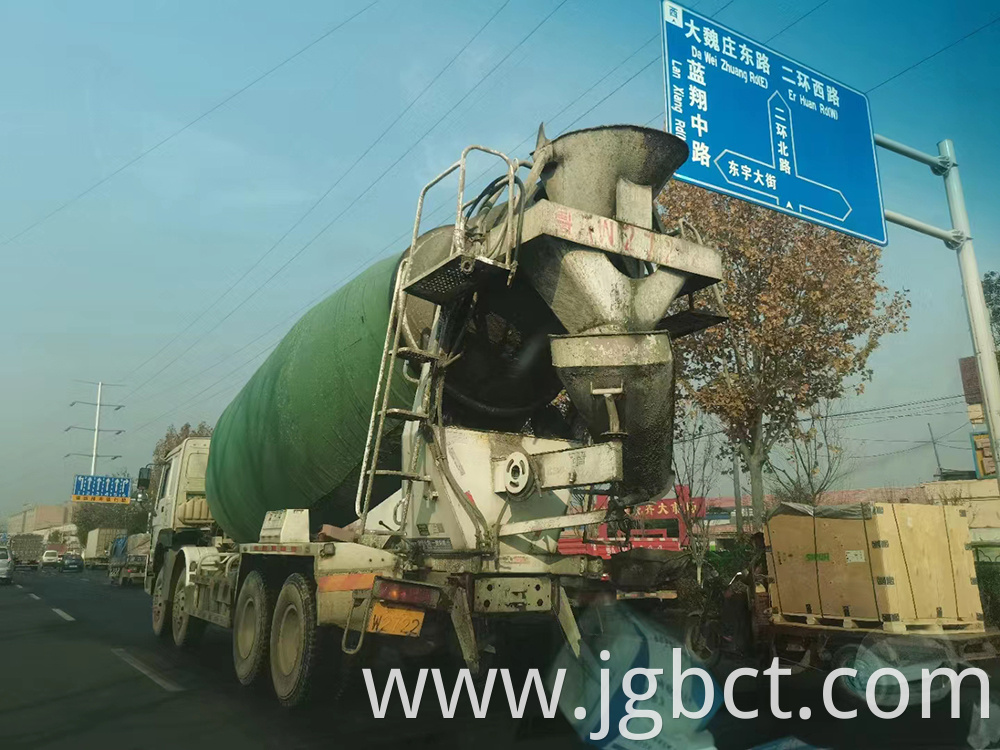 Cold And Warm Cement Mixer Truck Tank Coat